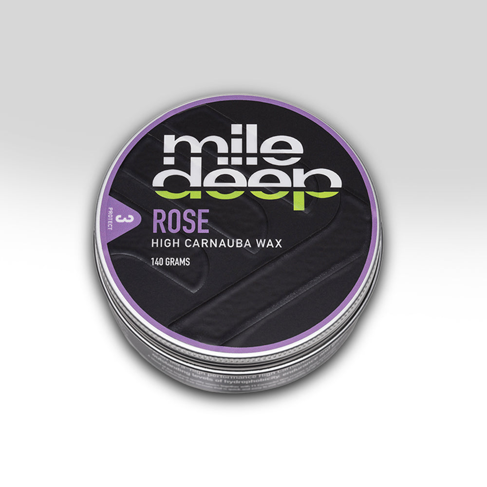 rose high carnauba car wax